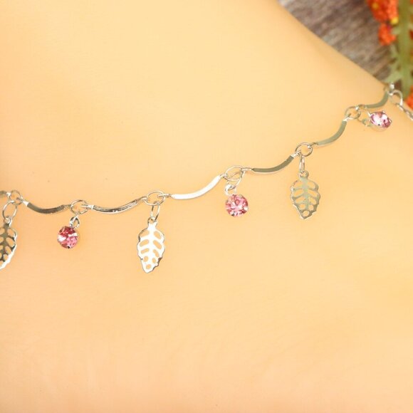 "Elegant Handmade Anklet – Delicate Jewelry for Women, MAR091574 - Picture 1 of 10